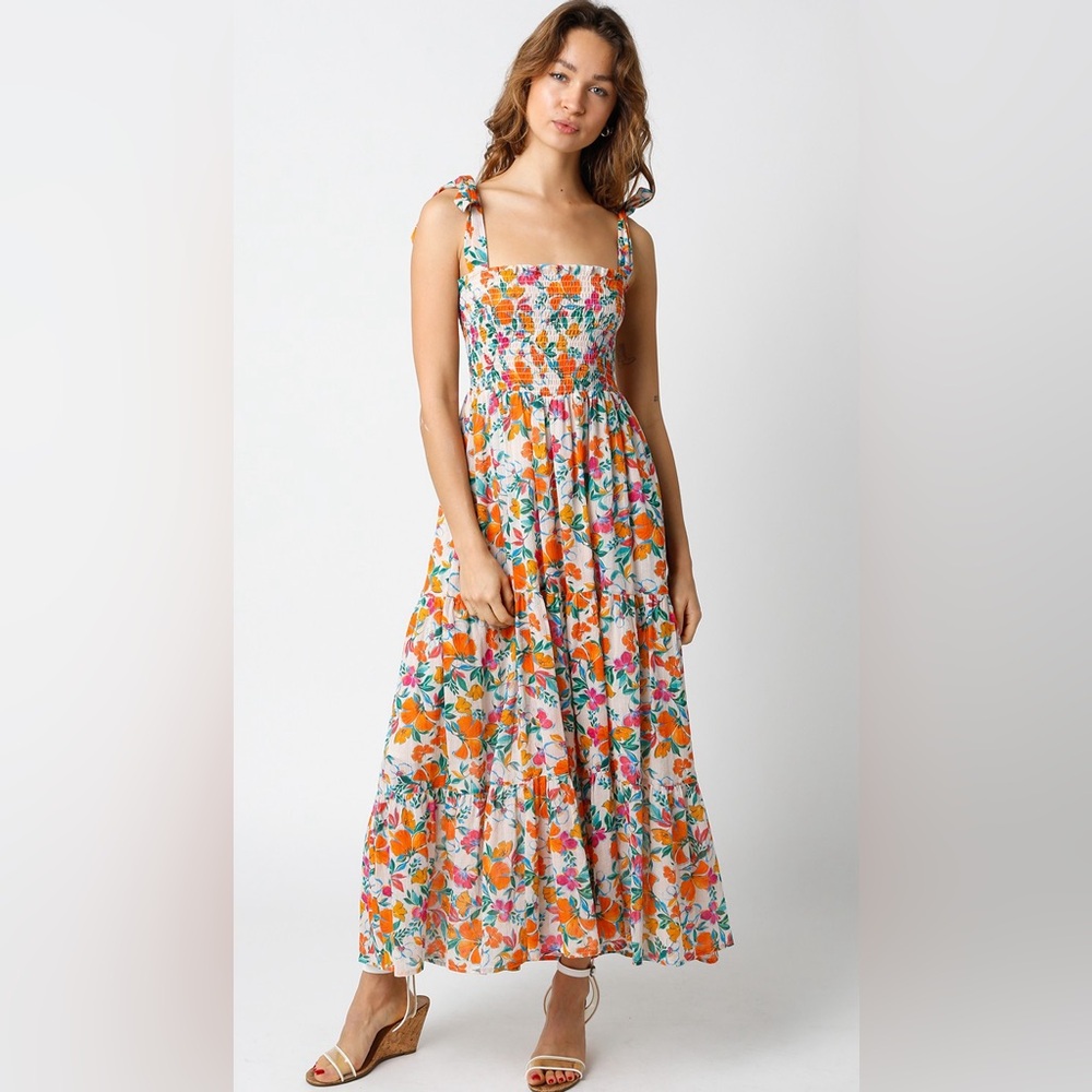 TALULAH Smocked Maxi Dress